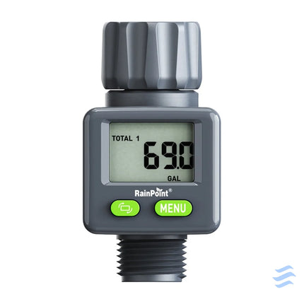 RainPoint digital water flow meter Irrigation systems