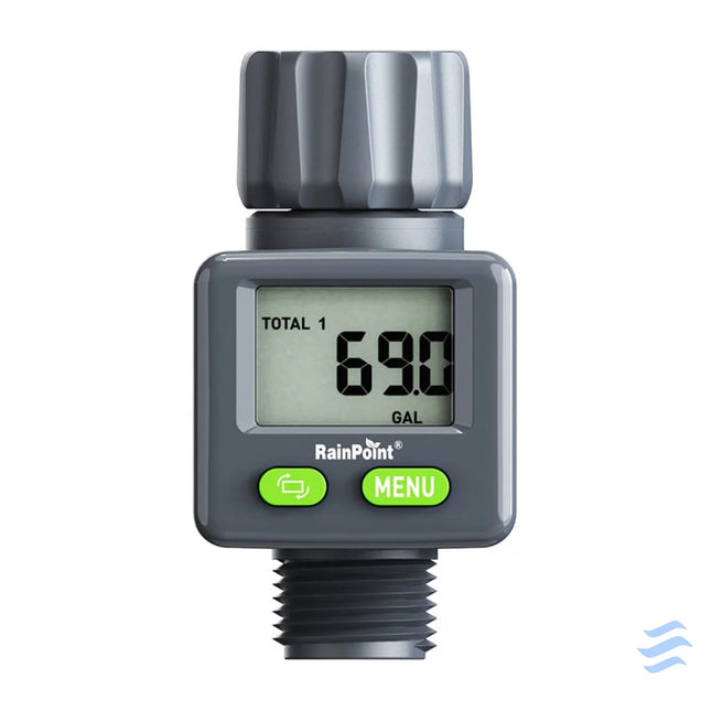 RainPoint digital water flow meter Irrigation systems