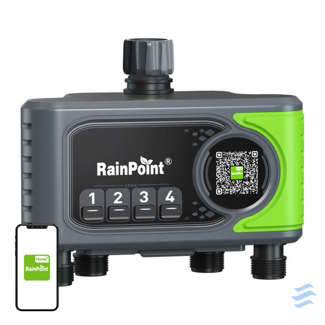 RainPoint WiFi 4 zone irrigation controller with gateway Irrigation systems