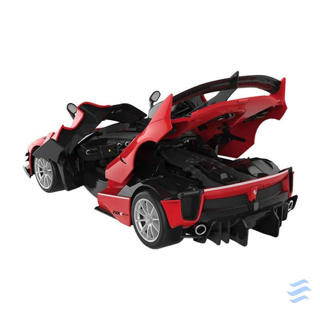 RASTAR Ferrari 1:18 FXXK remote controlled RC car for self assembly (red) Remote controlled cars