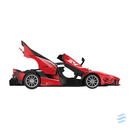 RASTAR Ferrari 1:18 FXXK remote controlled RC car for self assembly (red) Remote controlled cars