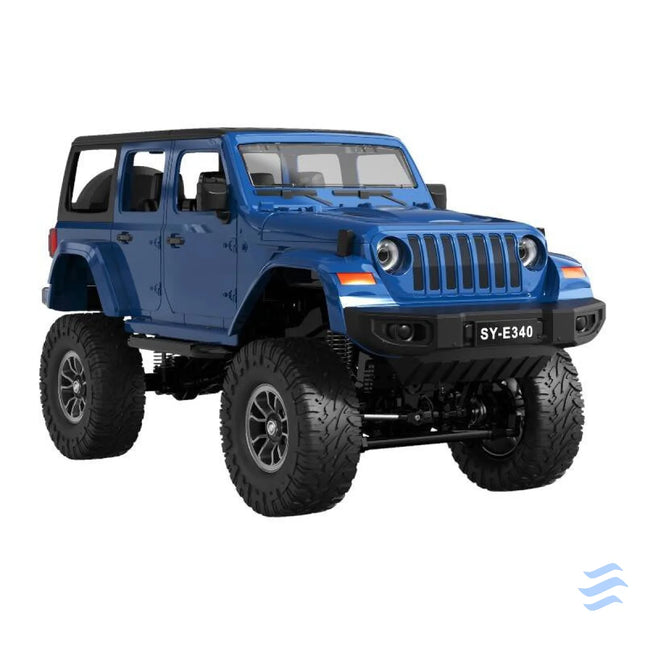 RC remote control car 1:14 Double Eagle (blue) Jeep Crawler Pro E340 003 Remote controlled cars