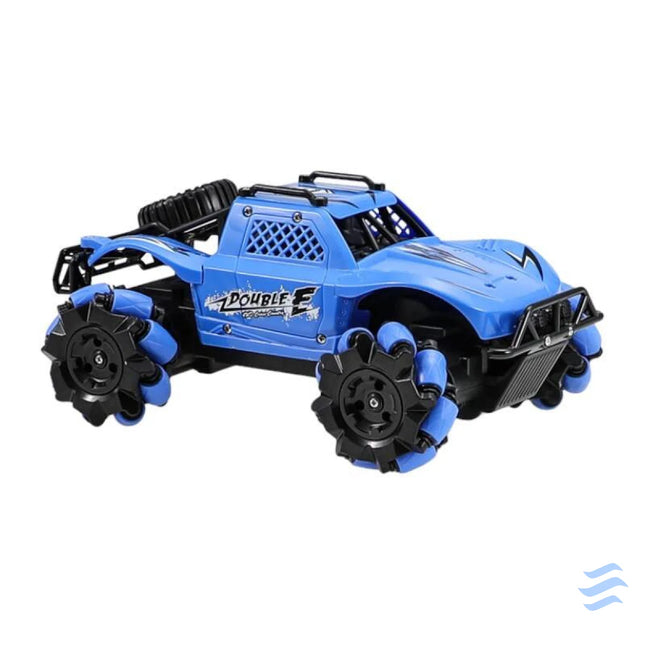 RC remote control car 1:18 Double Eagle (blue) Buggy (multi directional) E346 003 Remote controlled cars