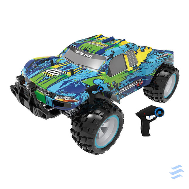 RC remote control car 1:18 Double Eagle (green)Buggy (high speed) E330 003 Remote controlled cars