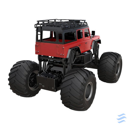 Remote control RC remote control car 1:8 Double Eagle (red) Land Rover Defender E375 003 Remote controlled cars