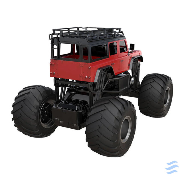 Remote control RC remote control car 1:8 Double Eagle (red) Land Rover Defender E375 003 Remote controlled cars