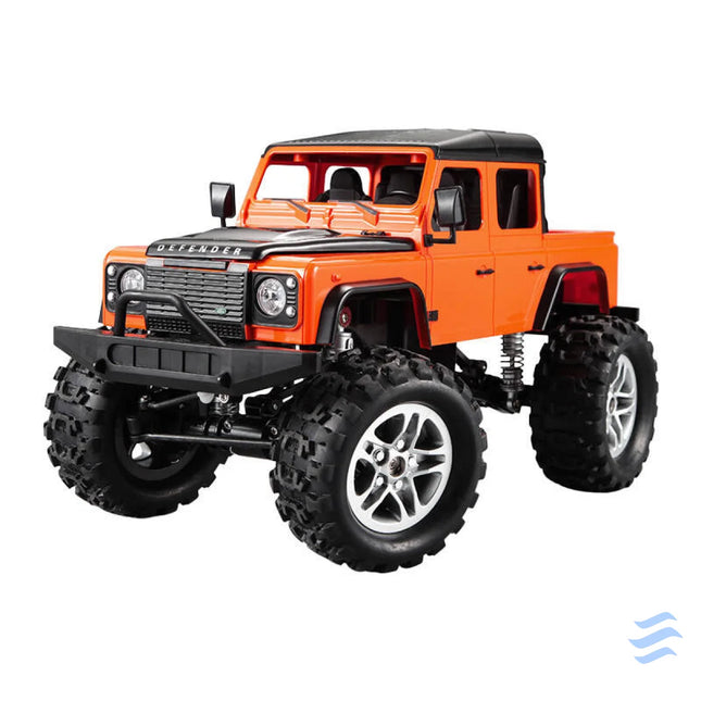 Remote controlled car 1:14 Double Eagle (orange) Land Rover Defender (Pick up) E332 003 Remote controlled cars