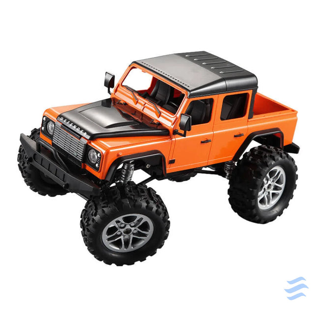 Remote controlled car 1:14 Double Eagle (orange) Land Rover Defender (Pick up) E332 003 Remote controlled cars