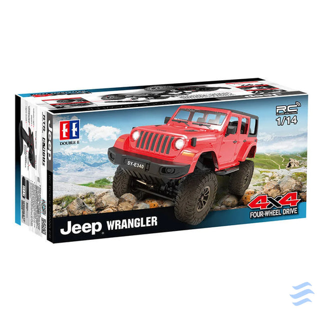 Remote controlled car 1:14 Double Eagle (red) Jeep Crawler Pro E340 003 Remote controlled cars