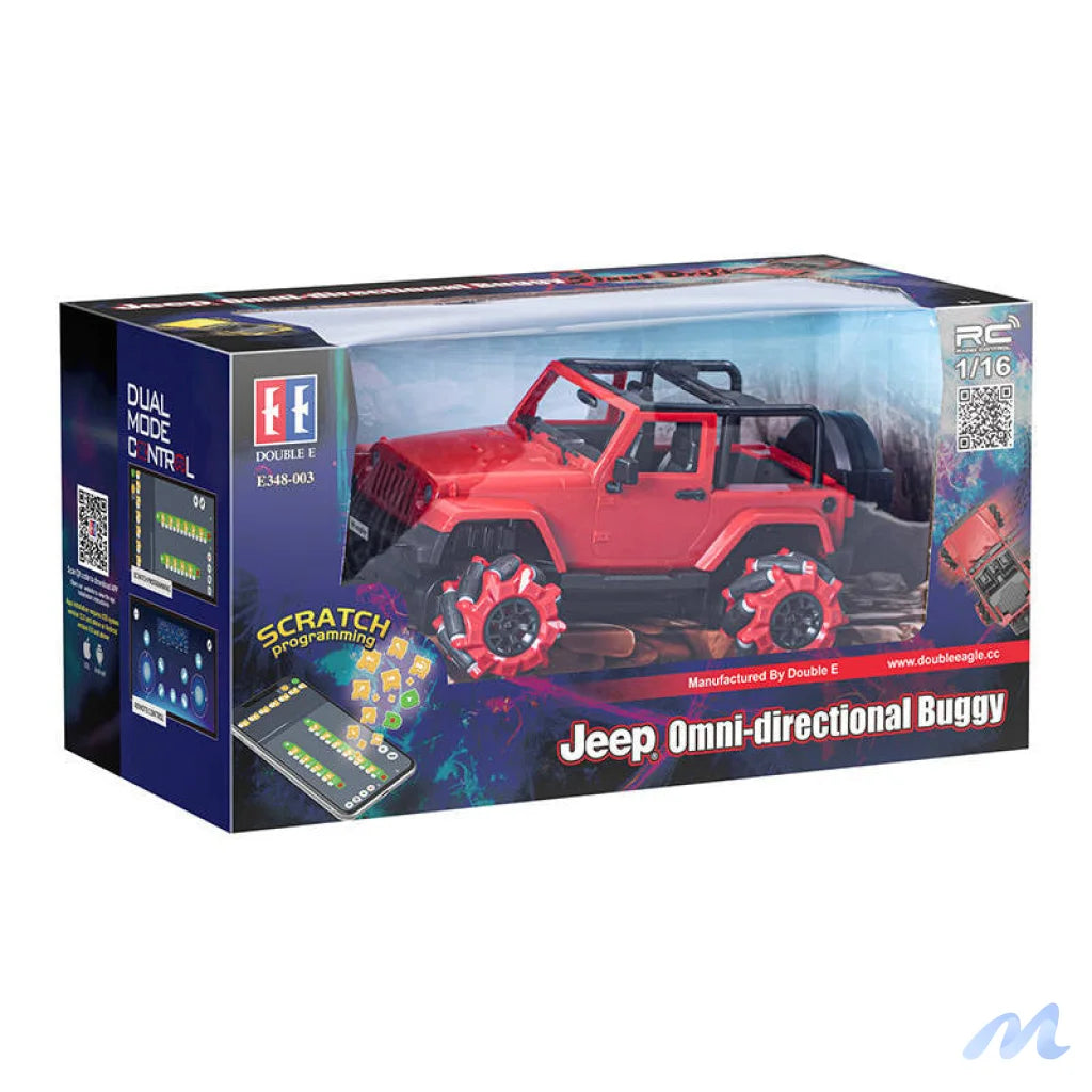 Remote-controlled car 1:16 Double Eagle (red) Jeep (drift) E348-003