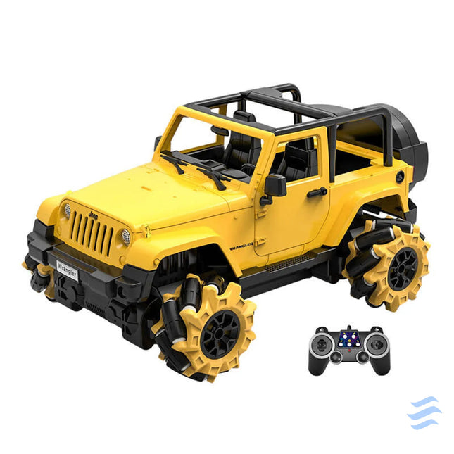 Remote controlled car 1:16 Double Eagle (yellow) Jeep (drift) E348 003 Remote controlled cars