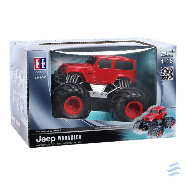 Remote controlled car Double Eagle (red) Jeep (Amphibious) E342 003 Remote controlled cars