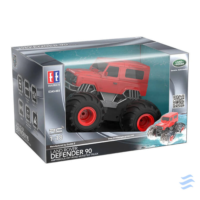 Remote controlled car Double Eagle (red) Land Rover (Amphibious) E343 003 Remote controlled cars