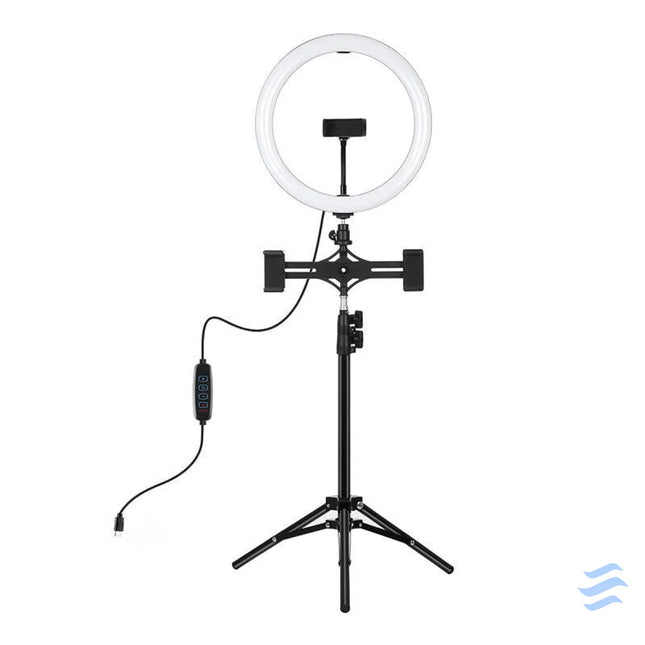 Ring light PULUZ with tripod and phone holder PKT3099B Lamps