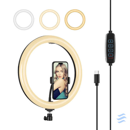 Ring light with phone holder PULUZ Lamps