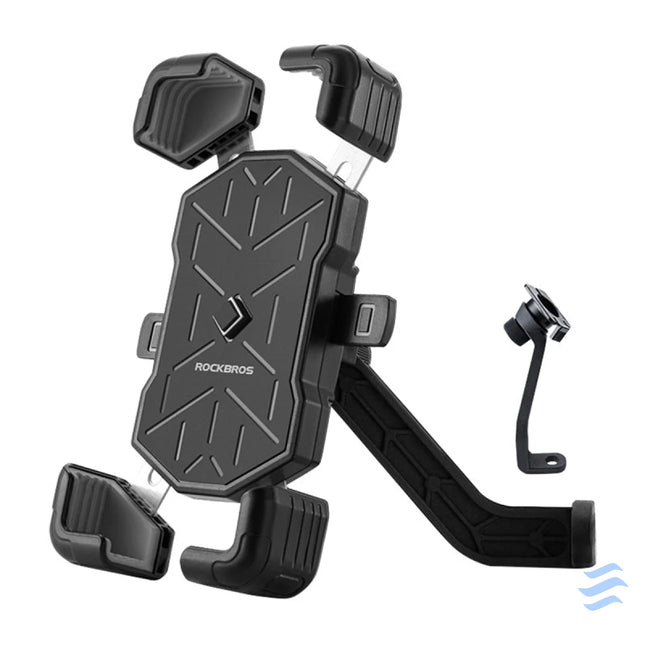 Rockbros HW 117 Bicycle Phone Holder (Black Gray) Mounts