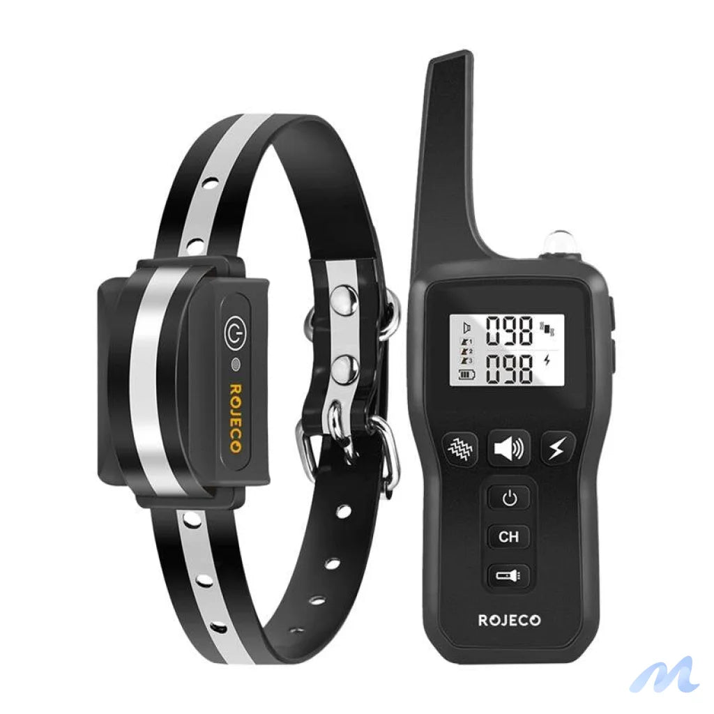 Rojeco 1000m electric bark collar PD529 (Black)