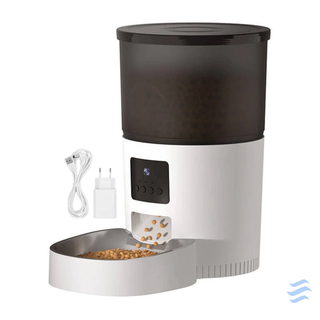 Rojeco 3L Automatic Pet Feeder WiFi with Camera Bowls