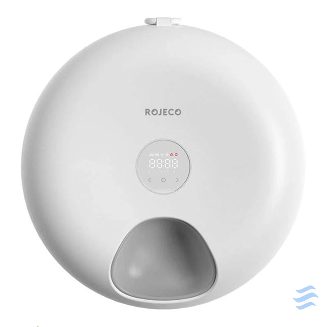 Rojeco 6 Meals Automatic Pet Feeder 3600mAh Bowls