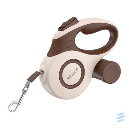 Rojeco A12 5M Automatic Retractable Dog Leash (brown) Walking and transportation
