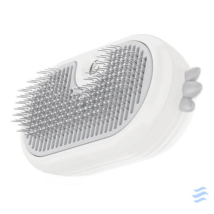 Rojeco Cat Steam Brush with massage function (white) Animal care