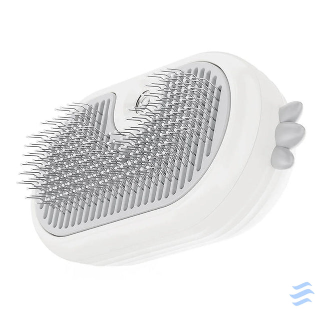 Rojeco Cat Steam Brush with massage function (white) Animal care