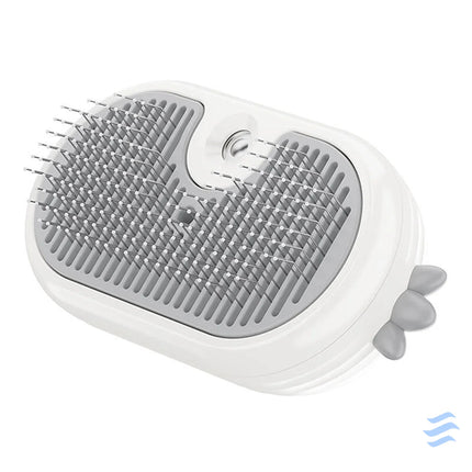 Rojeco Cat Steam Brush with massage function (white) Animal care