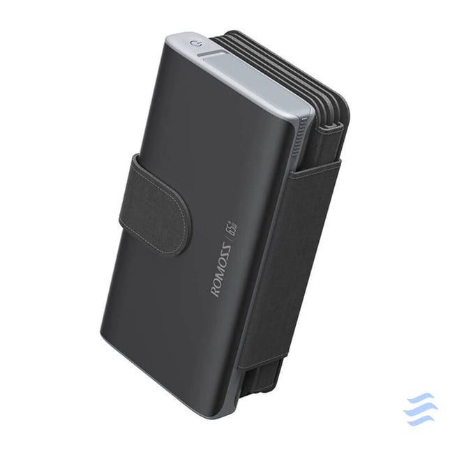 ROMOSS Solar Powerbank 30000mAh 65W Black Powerbanks