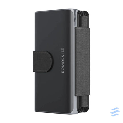 ROMOSS Solar Powerbank 30000mAh 65W Black Powerbanks
