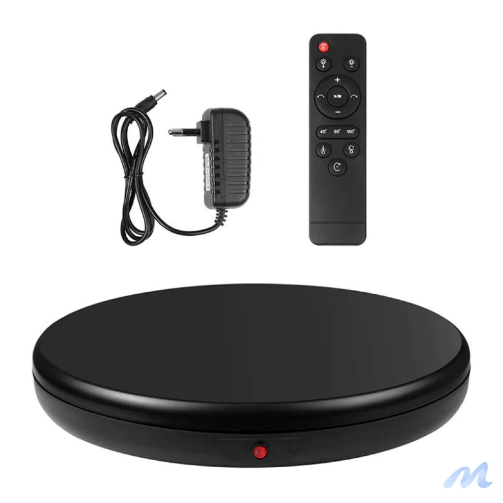 Rotating display stand Puluz 45 cm (black)