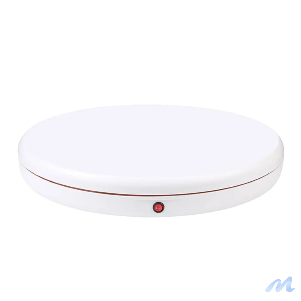 Rotating display stand Puluz 45 cm (white)
