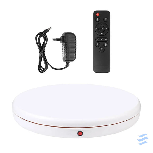 Rotating display stand Puluz 45 cm (white) Stands