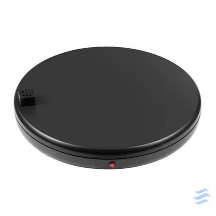 Rotating display stand Puluz with power socket 45 cm (black) Stands