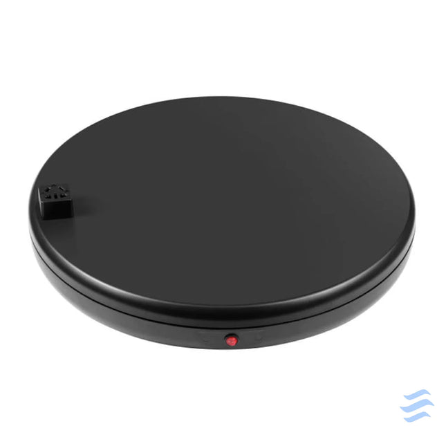 Rotating display stand Puluz with power socket 45 cm (black) Stands