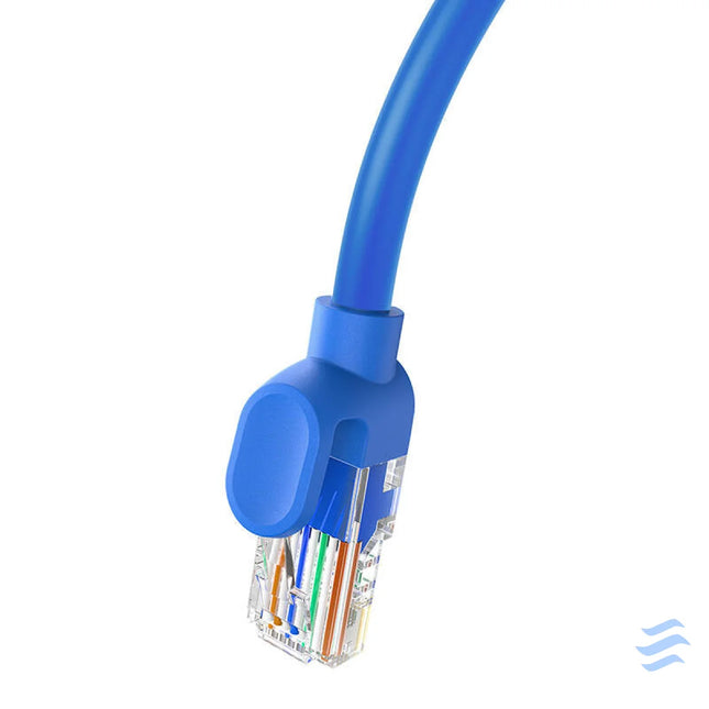 Round Cable Baseus Ethernet RJ45 Cat.6 0,5m (blue) Network cables