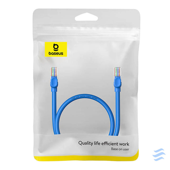 Round Cable Baseus Ethernet RJ45 Cat.6 0,5m (blue) Network cables