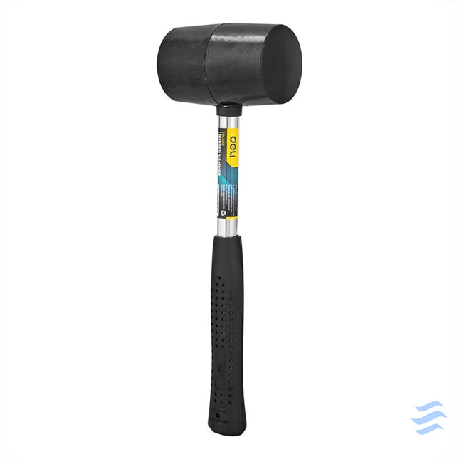 Rubber Hammer Deli Tools EDL5616 0.5kg (black) Hammers