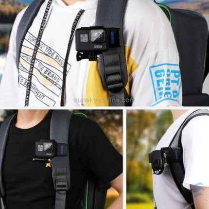 RUIGPRO 360° Strap mount for DJI Osmo Action For sports cameras