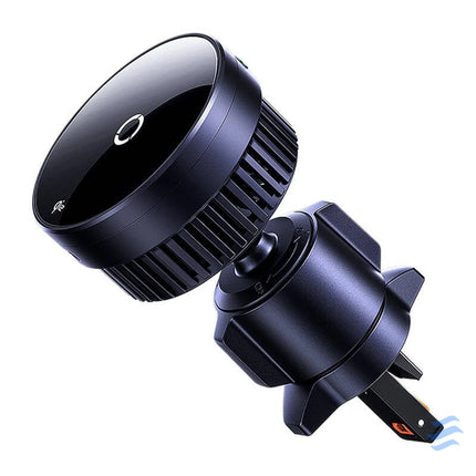 Samochodowy uchwyt Baseus MagPro z ładowarką indukcyjną 15W Qi2.0 (czarny) Phone holders
