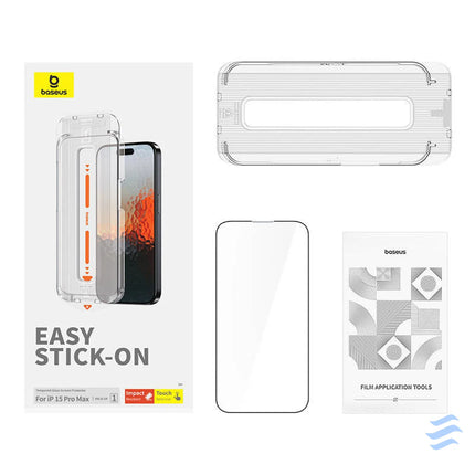 Sapphire Tempered Glass Baseus 0.3mm for iPhone 15 ProMax For smartphones