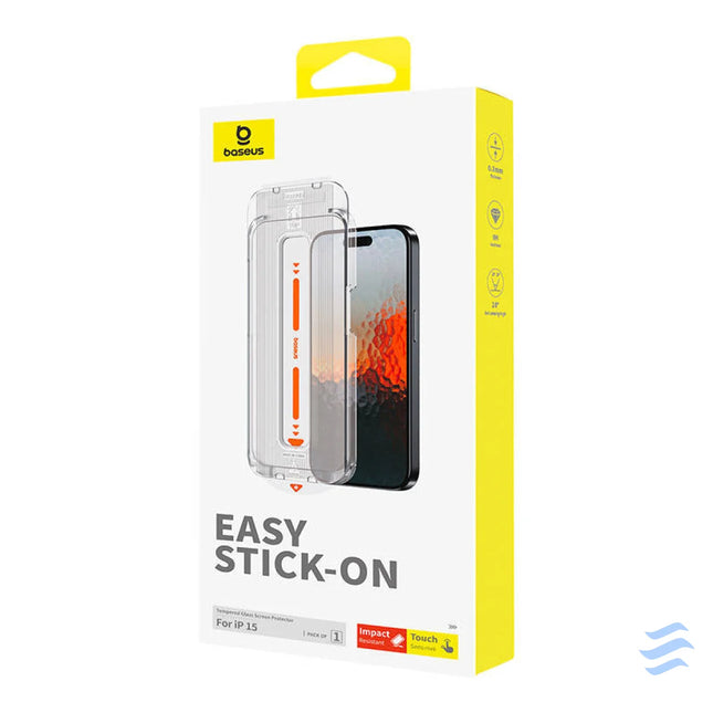 Sapphire Tempered Glass Baseus 0.3mm for iPhone 15 For smartphones