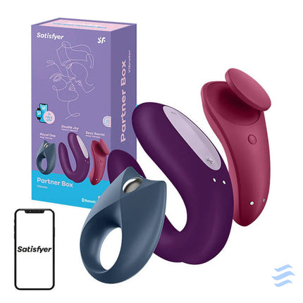 Satisfyer Partner Box 3 couples kit with app Vibrators