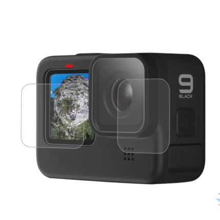 Screen and lens protective foil Telesin for GoPro Hero 9 / Hero 10 / Hero 11 / Hero 12 (GP FLM 902) For sports cameras