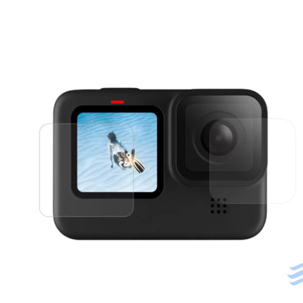 Screen and lens tempered glass Telesin for GoPro Hero 9 / Hero 10 / Hero 11 / Hero 12 (GP FLM 901) For sports cameras