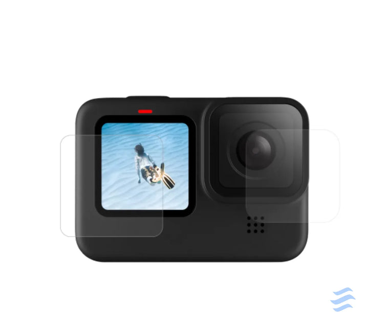 Screen and lens tempered glass Telesin for GoPro Hero 9 / Hero 10 / Hero 11 / Hero 12 (GP FLM 901) For sports cameras