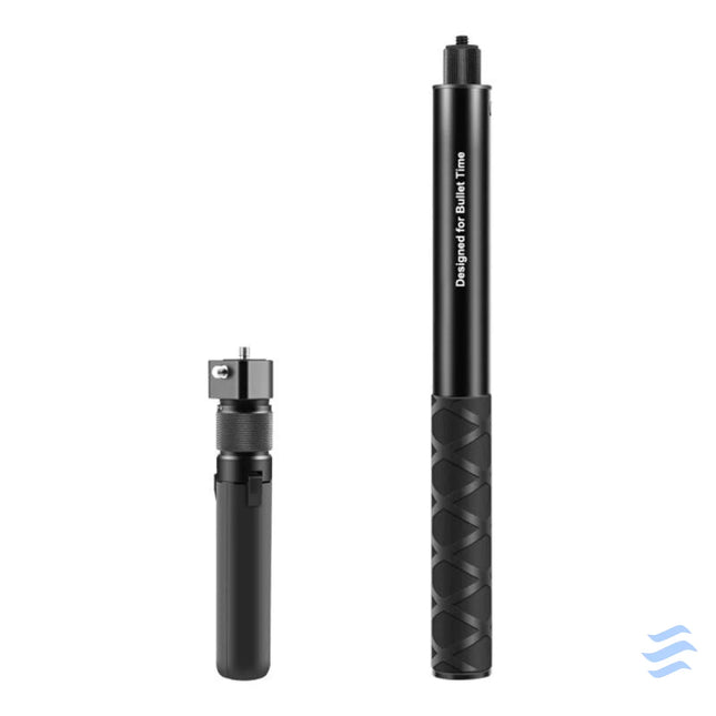 Selfie Stick 110cm PULUZ for sports cameras (including Insta360 X4 / X5 / DJI Osmo Action 5 Pro). For sports cameras