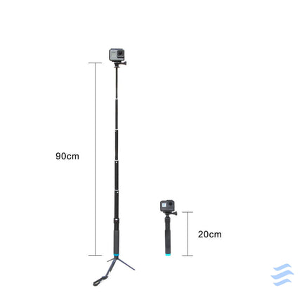 Selfie stick Telesin for sport cameras (GP MNP 090 D) Straps mounts and holders