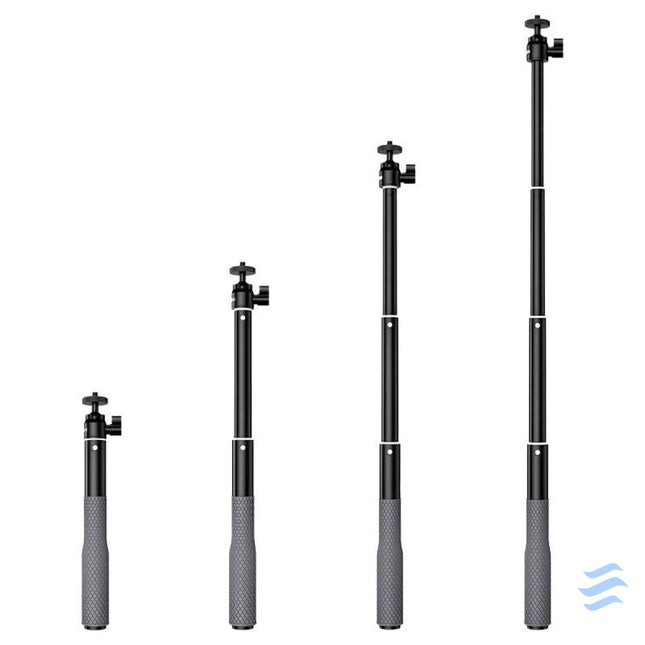 Selfie stick TELESIN with ball head for action cameras Straps mounts and holders
