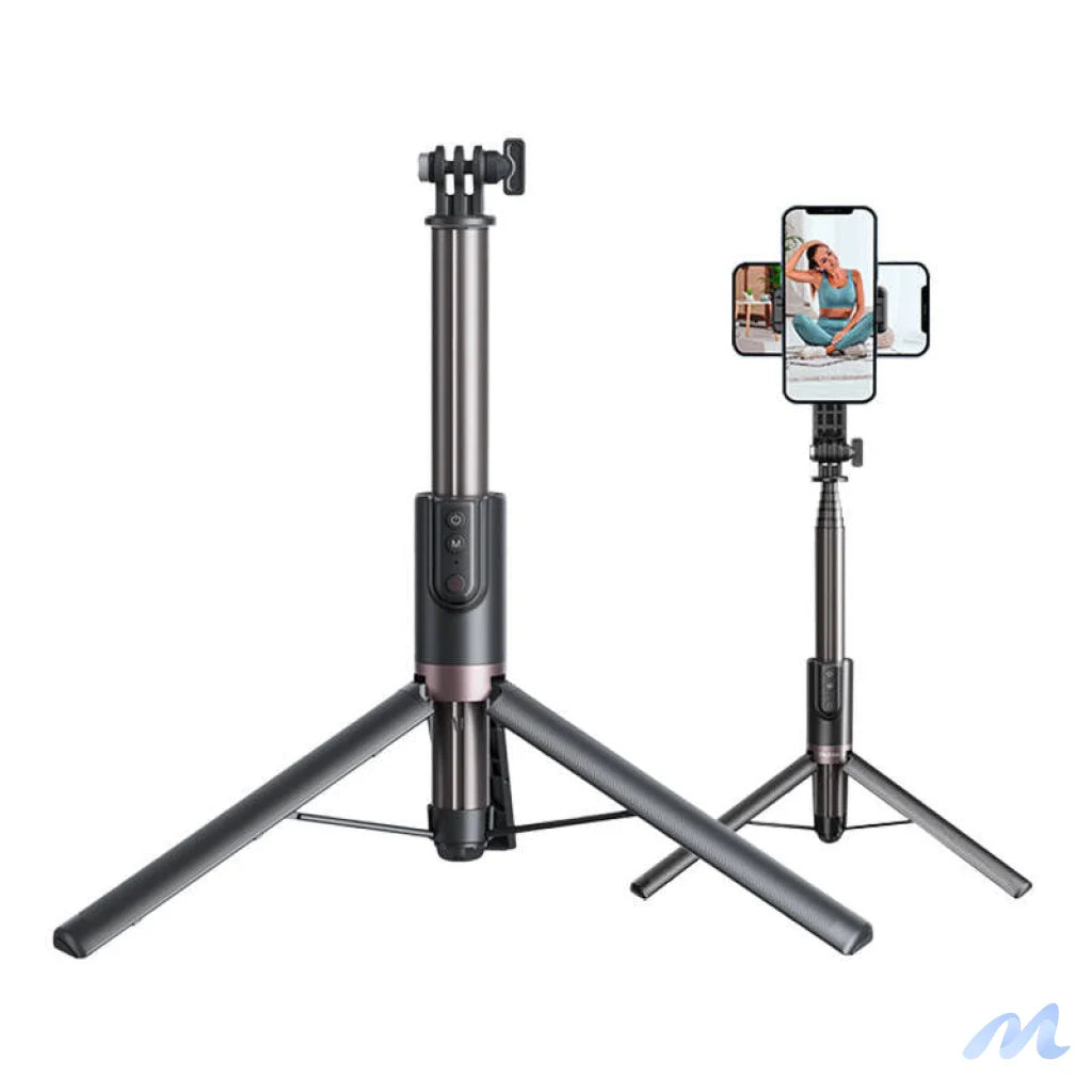 Selfie-stick TELESIN with tripod and remote control for GoPro / phones (130 cm)