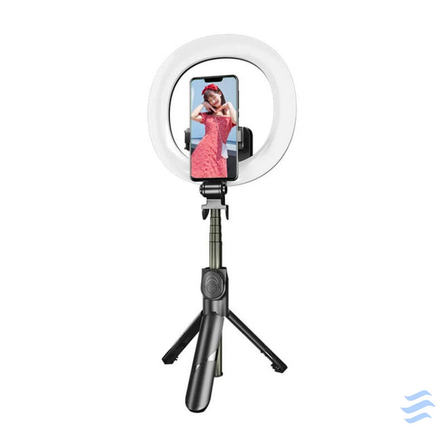 Selfie stick/ tripod Puluz with LED light ring Ring lights
